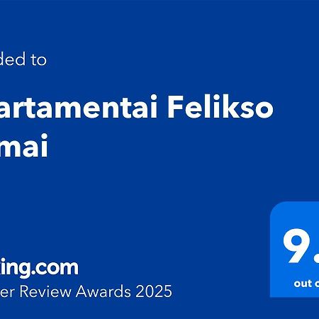 Apartamentai Felikso Namai Klaipėda Eksteriør bilde